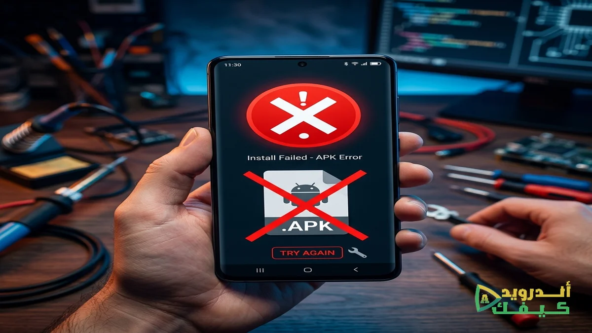 حل مشكلة التطبيق ليس مثبتاً في الأندرويد
