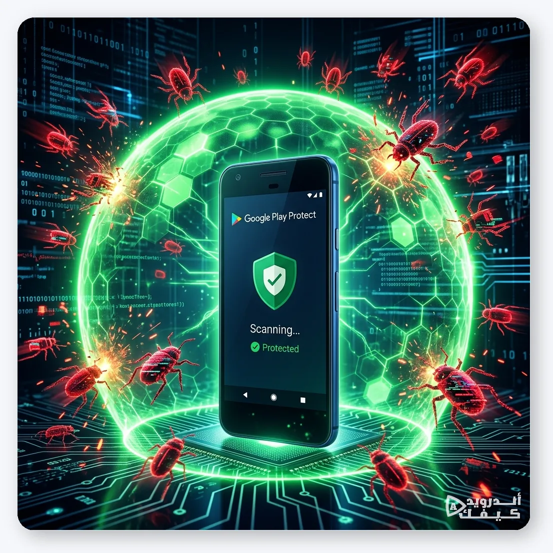 شرح Google Play Protect لحماية الأندرويد
