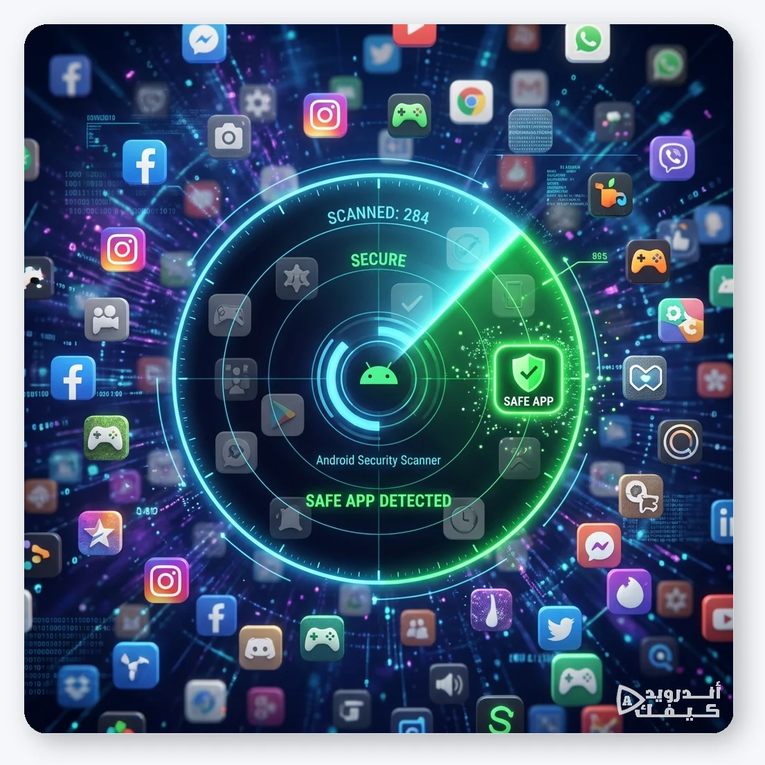 الفحص المستمر للتطبيقات عبر Play Protect