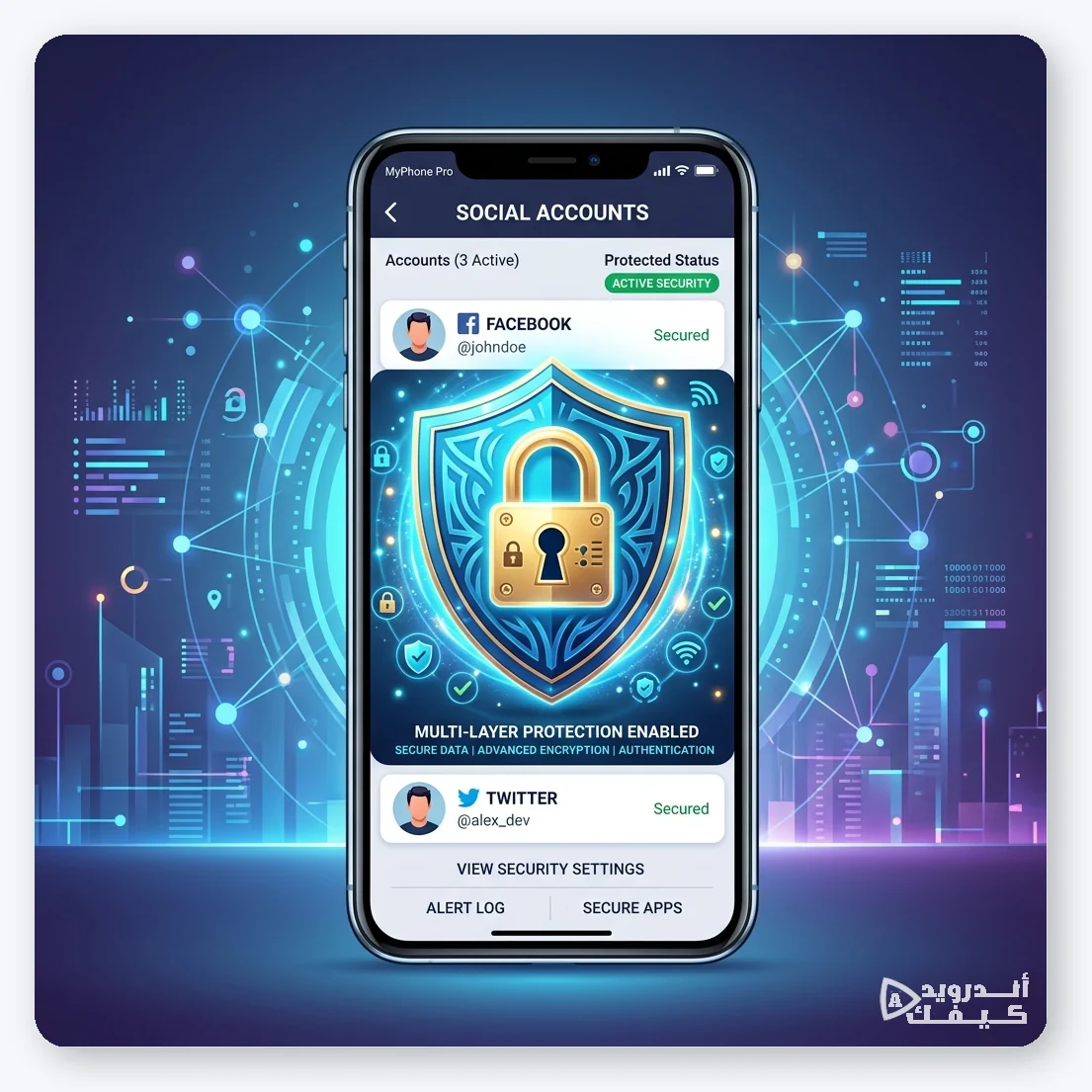 حماية حسابات التواصل الاجتماعي من الاختراق