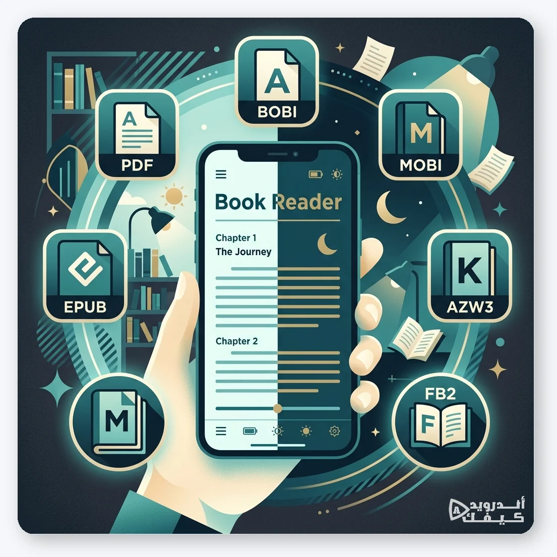 مقارنة شاملة بين أفضل تطبيقات قراءة PDF والكتب على أندرويد