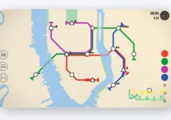 لعبة Mini Metro للأندرويد: دليل تخطيط الشبكة وتقليل ازدحام المحطات