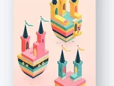 لعبة Monument Valley 2 للأندرويد: فهم المنظور وحل الألغاز بهدوء