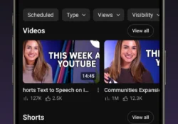 TubeMate مهكر: حفظ فيديوهات قناتك من YouTube Studio