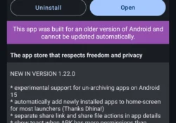 قبل تنزيل متجر مجاني: اقرأ علامات F-Droid