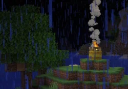 Campfire في ماين كرافت: اجعل الدخان علامة لمخيمك