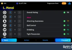 نقاط لاعب eFootball: متى تختار التوزيع الآلي أو اليدوي؟