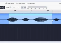 تقليل الضوضاء في Audacity: عينة صحيحة وكلمات أوضح