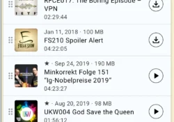 AntennaPod قبل السفر: نزّل الحلقات ورتّب الاستماع بلا إنترنت
