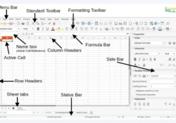 LibreOffice Calc: ثبّت صف العناوين لتقرأ جدولًا طويلًا