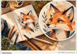 Sketchbook للأندرويد: ارسم صورة حساب تحمل شخصيتك